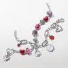 Kép 4/4 - Pandora Me piros muranói üveg gravírozható mini medál charm - 793389C01
