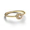 Kép 2/3 - Pandora 14k aranyozott gyűrű 50-es méret - 163554C01-50