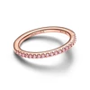 Kép 2/3 - Pandora Szikrázó rózsaszín gyűrű 48-as méret - 182999C01-48
