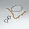 Kép 3/4 - Pandora Pavé kubai láncgyűrű 48-as méret - 193557C01-48