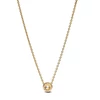 Kép 2/4 - Pandora 14k aranyozott pavé kör nyaklánc - 363548C01-45