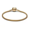 Kép 2/2 - Pandora 14k aranyozott szív családfa karkötő 18 cm - 563516C01-18