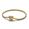 Kép 1/2 - Pandora 14k aranyozott szív családfa karkötő 18 cm - 563516C01-18