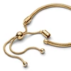 Kép 2/2 - Pandora 14k aranyozott kígyólánc karkötő 28 cm - 563580C01-2
