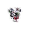 Kép 1/3 - Pandora Disney Mickey egér karácsonyi koszorú charm - 793531C01