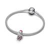 Kép 3/4 - Pandora Karácsonyi mozgatható Mikulás charm - 793593C01