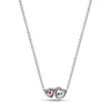 Kép 2/4 - Pandora Glória szívek medálos nyaklánc 45 cm - 393632C01-45