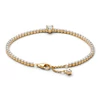 Kép 2/3 - Pandora Szikrázó szív teniszkarkötő 18 cm - 560041C01-18