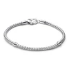 Kép 2/4 - Pandora Szegecselt kapcsos és láncos karkötő 16 cm - 593681C00-16