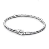 Kép 1/4 - Pandora Szegecselt kapcsos és láncos karkötő 16 cm - 593681C00-16