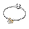 Kép 3/3 - Pandora Disney Mickey egér és Minnie egér megosztható függő charm - 763650C01