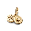 Kép 3/4 - Pandora 14K aranyozott Születésnapi torta függő charm - 763787C01