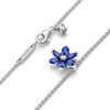 Kép 3/4 - Pandora herbárium nyaklánc kék kristállyal 45 cm-es - 392387C02-45