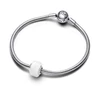 Kép 3/4 - Pandora fehér mini muránói üveg charm - 793118C00