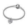 Kép 3/3 - Pandora Gravírozható szerető szív függő charm - 793604C01