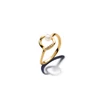 Kép 1/3 - Pandora 14K aranyozott organikus formájú gyűrű 48-as méret - 163831C01-48