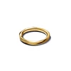 Kép 2/3 - Pandora 14k aranyozott Csavart gyűrű 48-as méret - 163888C00-48