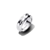 Kép 1/3 - Pandora hullámos széles karikagyűrű 48-as méret - 193886C00-48