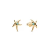 Kép 1/3 - Pandora 14K aranyozott hullámos füldísz fülbevaló - 263820C01