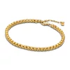 Kép 1/3 - Pandora 14K aranyozott szikrázó sárga tenisz karkötő 16 cm - 561469C03-16