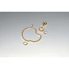 Kép 3/3 - Pandora 14K aranyozott szikrázó sárga tenisz karkötő 16 cm - 561469C03-16