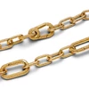 Kép 2/3 - Pandora Me 14K aranyozott kis szemű láncos karkötő 15 cm - 563829C00-1