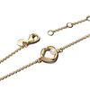 Kép 2/3 - Pandora 14K aranyozott organikus formájú karkötő 16 cm - 563830C01-16