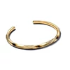 Kép 2/3 - Pandora 14K aranyozott Csavart nyitott karperec 16 cm - 563869C00-1