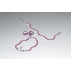 Kép 3/3 - Pandora szikrázó rózsaszín tenisz karkötő 16 cm - 591469C04-16