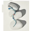 Kép 3/3 - Pandora kék zsinór kígyólánc karkötő 16 cm - 593816C01-16