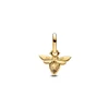 Kép 2/3 - Pandora Me 14K aranyozott fehér méh mini függő charm - 763826C01