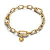 Kép 3/3 - Pandora Me 14K aranyozott szív mini függő charm - 763862C01