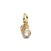 Kép 1/3 - Pandora 14K aranyozott napfelkelte medál függő charm - 763891C01