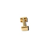 Kép 2/3 - Pandora 14K aranyozott "I" betű charm - 763955C00
