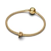 Kép 3/3 - Pandora 14K aranyozott "P" betű charm - 763962C00