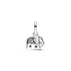 Kép 2/3 - Pandora Me türkizszínű elefánt mini függő charm - 793858C01