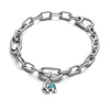 Kép 3/3 - Pandora Me türkizszínű elefánt mini függő charm - 793858C01