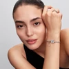 Kép 3/3 - Pandora Disney Hercegnő Hamupipőke varázslatos pillanat könyv karkötő 16 cm - 564379C01-16