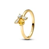 Kép 1/3 - Pandora Háziméh gyűrű 14K aranyozással 52-es méret - 164562C01-52