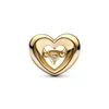 Kép 2/4 - Pandora szív lebegő kővel charm - 762493C01