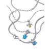 Kép 5/5 - Pandora kéttónusú égi tripla függő charm - 762676C01