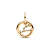 Kép 2/4 - Pandora Bika csillagjegy 14k aranyozott charm - 762707C01