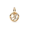 Kép 1/6 - Pandora Szűz csillagjegy 14k aranyozott charm - 762715C01