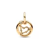 Kép 2/4 - Pandora Bak csillagjegy 14k aranyozott charm - 762720C01