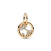 Kép 1/4 - Pandora Halak csillagjegy 14k aranyozott charm - 762724C01