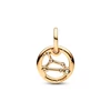Kép 2/4 - Pandora Oroszlán csillagjegy 14k aranyozott charm - 762725C01