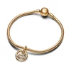 Kép 3/4 - Pandora Oroszlán csillagjegy 14k aranyozott charm - 762725C01