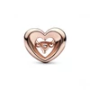 Kép 2/4 - Pandora szív lebegő kővel charm - 782493C01