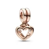 Kép 1/2 - Pandora Nővérek Összekapcsolt Szívek charm - 789538C01