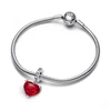 Kép 3/4 - Pandora Disney Mickey & Minnie muránói üveg szív charm - 792522C01